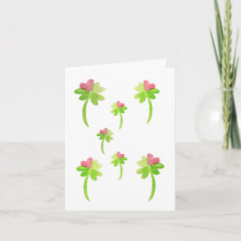 Lucky Valentine's Day Card Dankeskarte