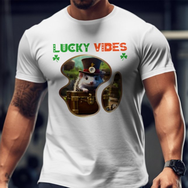 Lucky Vibes - Irish Poetry Slam T-Shirt (Von Creator hochgeladen)