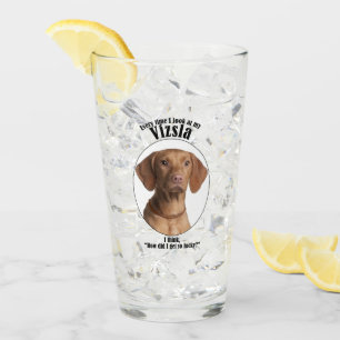 Lucky Vizsla Glas