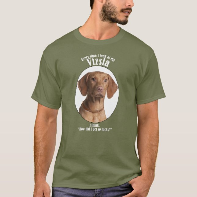 Lucky Vizsla T - Shirt (Vorderseite)