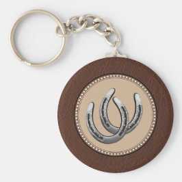 Lucky Western Silver Horseshows Schlüsselanhänger