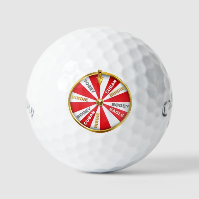 Lucky Wheel Callaway Supersoft Golf Balls Golfball (Vorderseite)