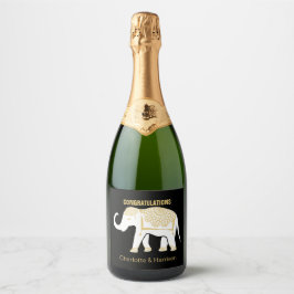 Lucky White Thai Elephant Personalisiert