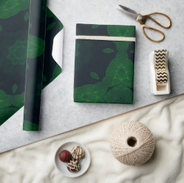 Lucky Wrap Green Irish Clover Muster Nr. 4 Geschenkpapier
