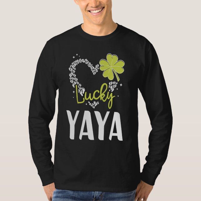 Lucky Yaya  St Patricks Day  womens T-Shirt (Vorderseite)