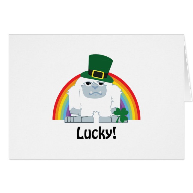 Lucky Yeti Leprechaun (Vorderseite (Horizontal))