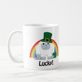 Lucky Yeti Leprechaun Tasse