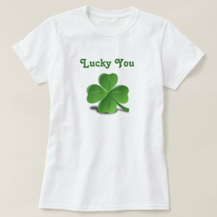 "Lucky You" Kleeblatt St. Patrick's Day T-Shirt