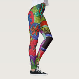 LuckyPen Kunst-Leggings Leggings