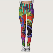 LuckyPen Kunst-Leggings