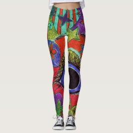 LuckyPen Kunst-Leggings Leggings