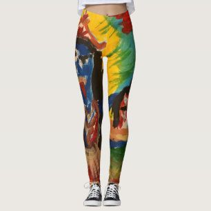 LuckyPen Kunst-Leggings Leggings