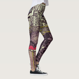 LuckyPen Kunst-Leggings Leggings
