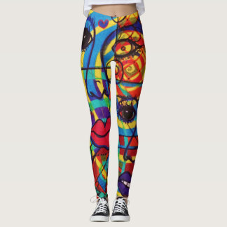 LuckyPen Kunst-Leggings Leggings