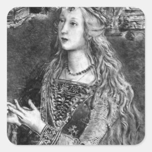 Lucrezia Borgia [Haus von Borgia] Quadratischer Aufkleber