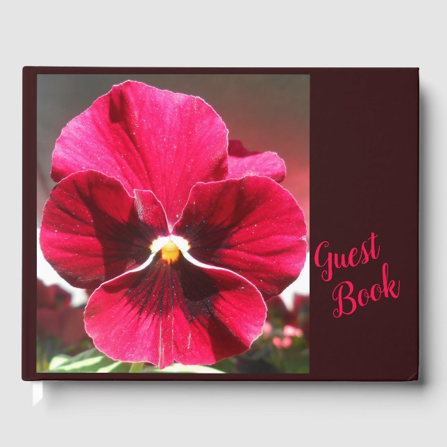 Lucrezia" Gästebuch (Vorderseite)