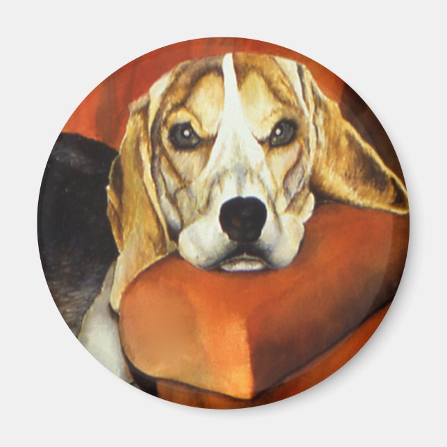 Lucy Beagle Magnet (Vorne)