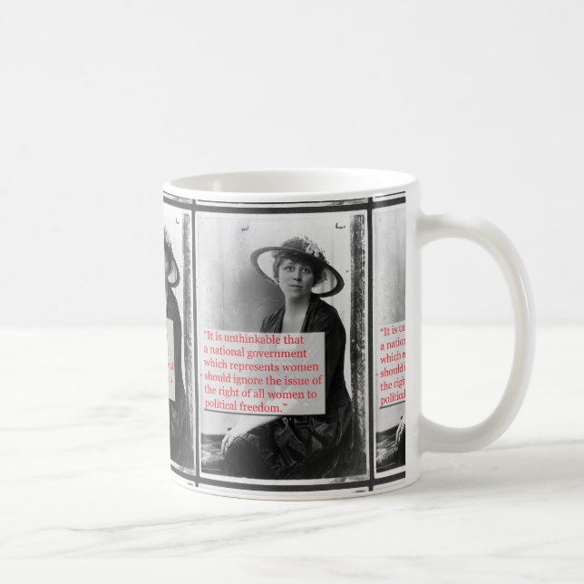 Lucy brennt Suffragist Tasse (Rechts)