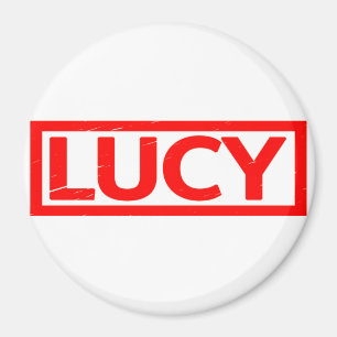 Lucy Briefmarke Magnet