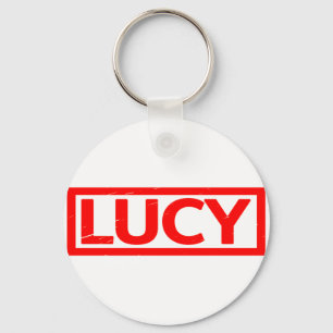 Lucy Briefmarke Schlüsselanhänger