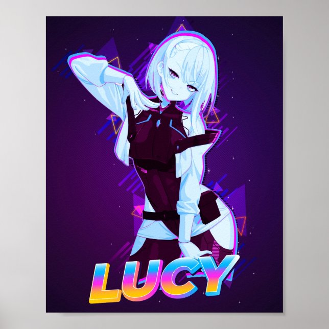 Lucy Cyberpunk Edgerunners Poster (Vorne)