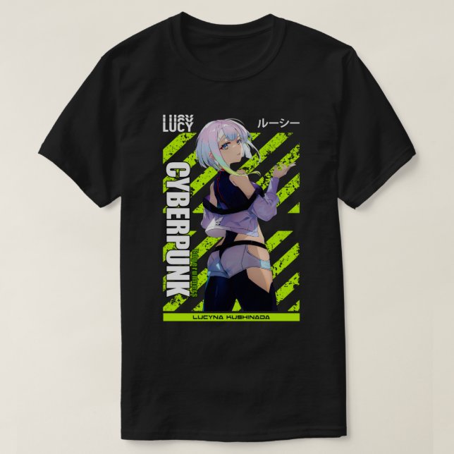 Lucy - Cyberpunk T-Shirt (Design vorne)