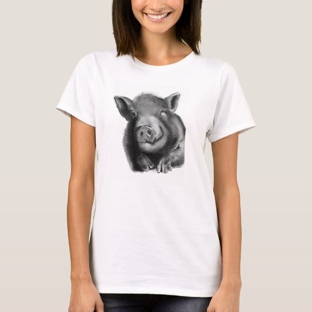Lucy das Wunderschwein T-Shirt (Vorderseite)