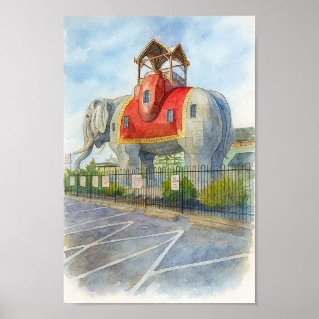 Lucy der Elefant Poster (Vorne)