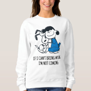 Lucy Hugging Snoopy Sweatshirt