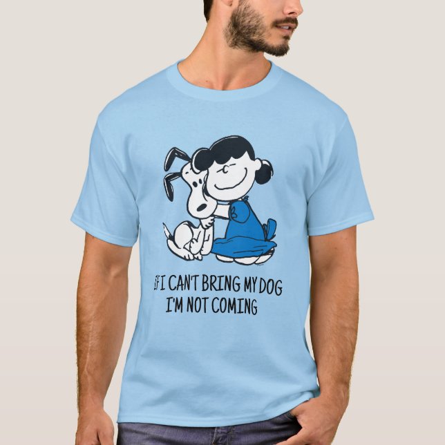 Lucy Hugging Snoopy T-Shirt (Vorderseite)