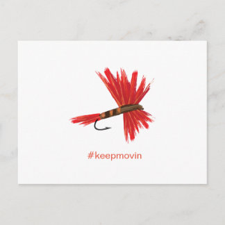 Lucy Keepmovin Postcard Postkarte