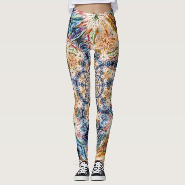 Lucy Leggings #017 - Einzigartige Art Leggings (Vorderseite)
