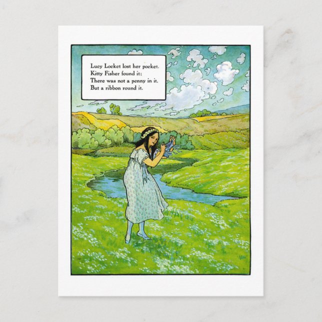 Lucy Locket Postkarte (Vorderseite)