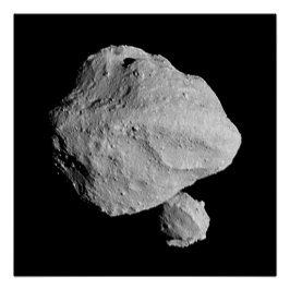 Lucy Mission Dinkinesh Binary Asteroid Poster