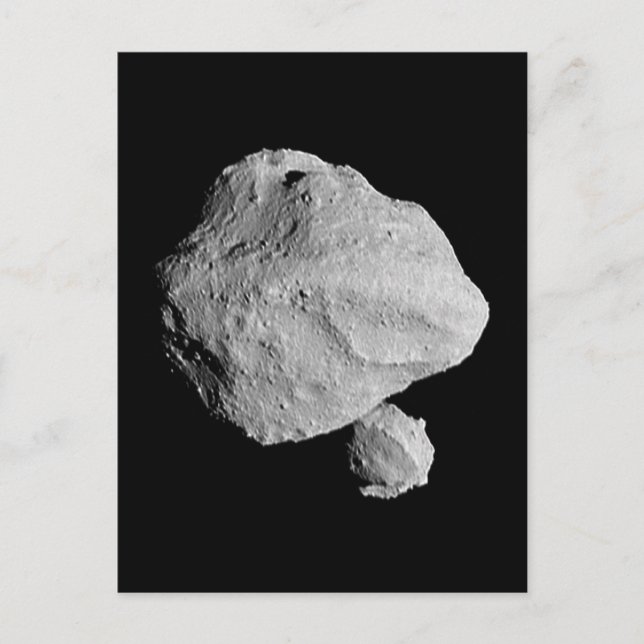 Lucy Mission Dinkinesh Binary Asteroid Postkarte (Vorderseite)
