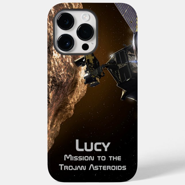 Lucy Mission to Study Trojan Asteroids Case-Mate iPhone Hülle (Rückseite)