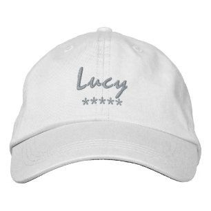 Lucy Name Bestickte Baseballkappe