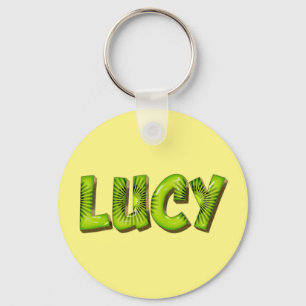 Lucy Name Kiwi Design Schlüsselger Schlüsselanhänger
