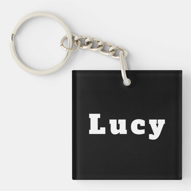 Lucy Schlüsselanhänger (Vorderseite)