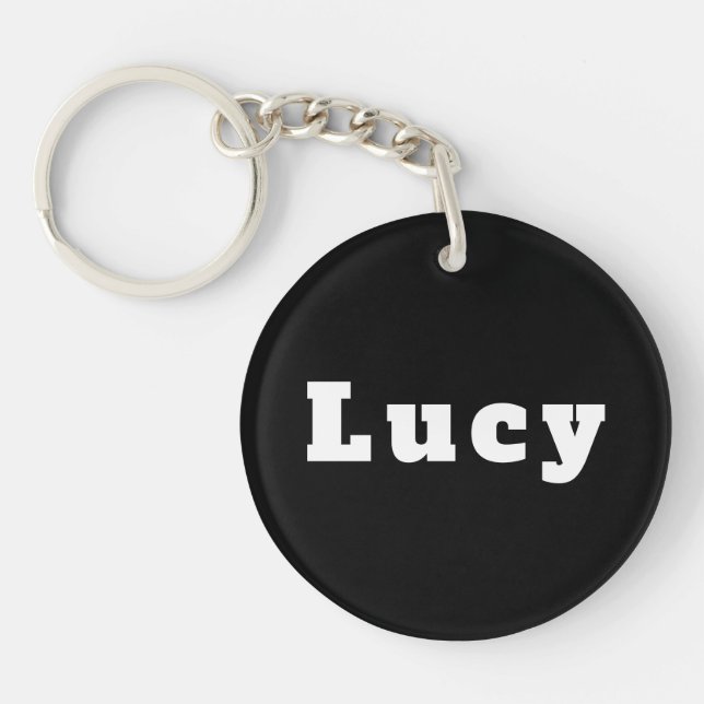 Lucy Schlüsselanhänger (Vorderseite)
