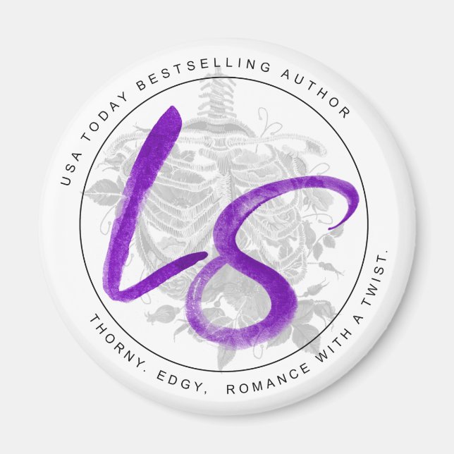 Lucy Smoke Logo Magnet (Vorne)