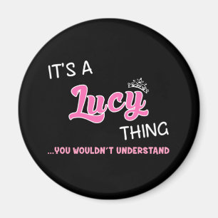Lucy, was du nicht verstehen würdest magnet