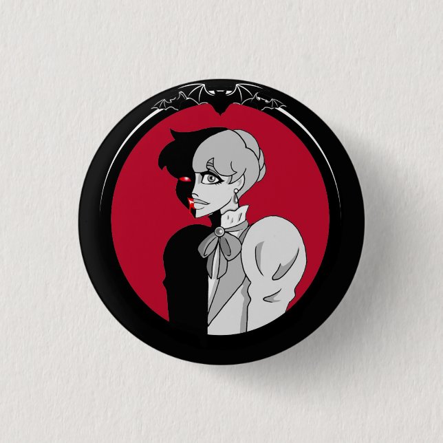 Lucy Westenra BRW Button (Vorderseite)