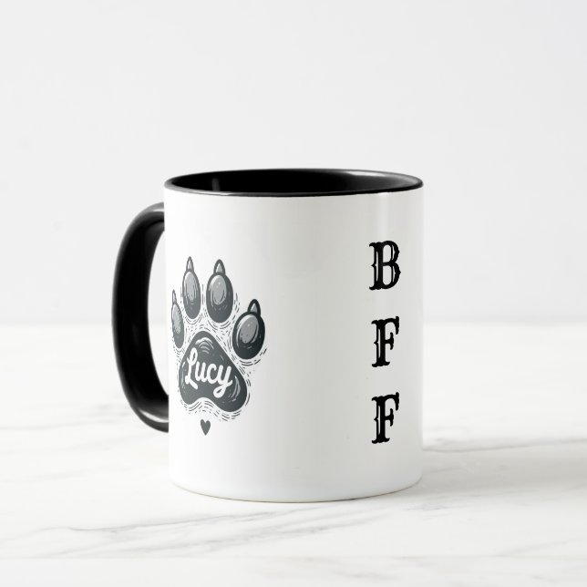 Lucy's Pawfect-Tasse Tasse (Vorderseite Links)