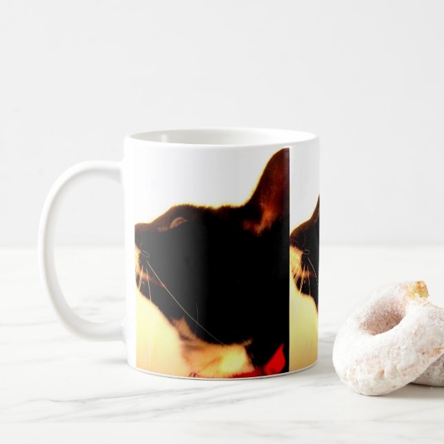 Lucy's Profile-Tasse Kaffeetasse (Mit Donut)
