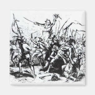 Luddite-Aufständischer, 1811-12 Magnet