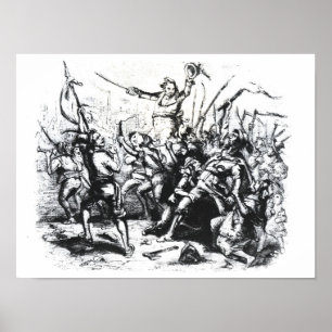 Luddite-Aufständischer Poster