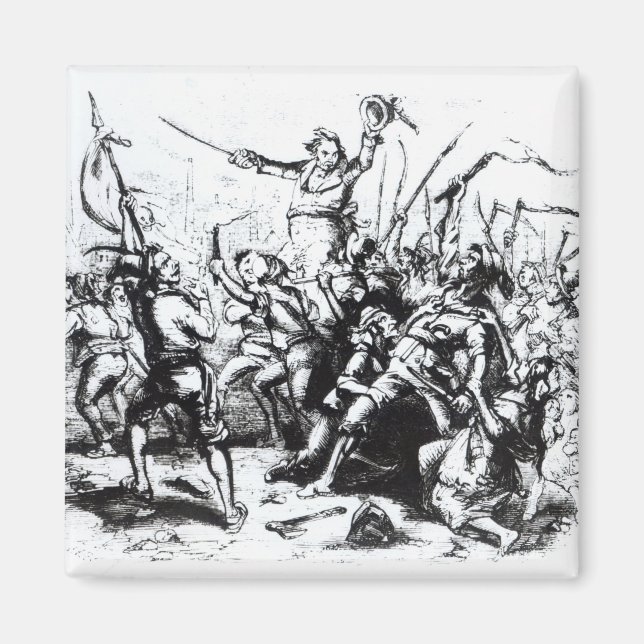 Luddite Rioters, 1811-12 Magnet (Vorne)