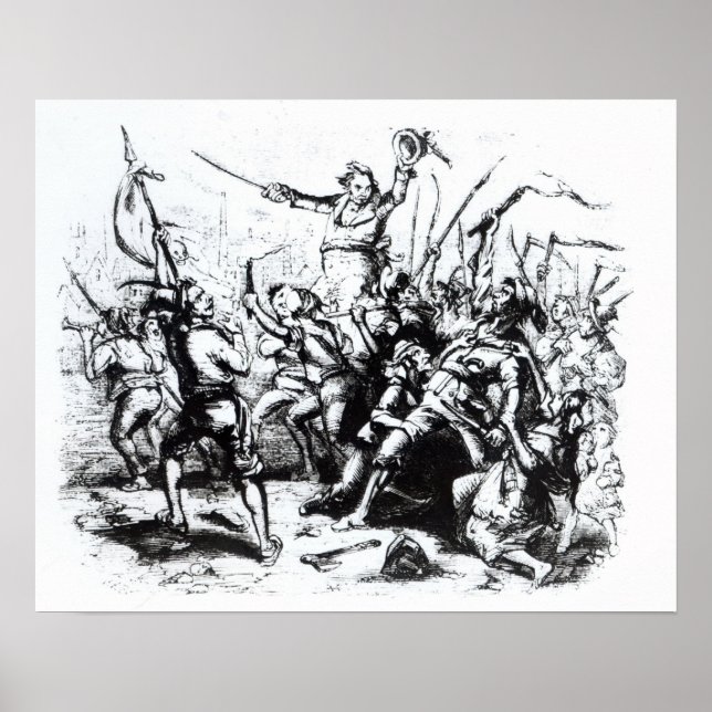 Luddite Rioters, 1811-12 Poster (Vorne)
