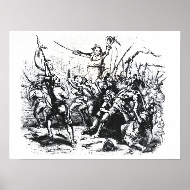 Luddite Rioters Poster (Vorne)